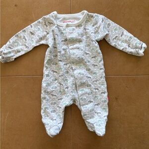 Magnetic Me Organic Cotton Newborn Footie